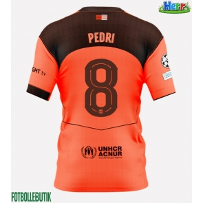 Barcelona Pedri Gonzalez #8 Tredje Tröja 2025-26 Kortärmad